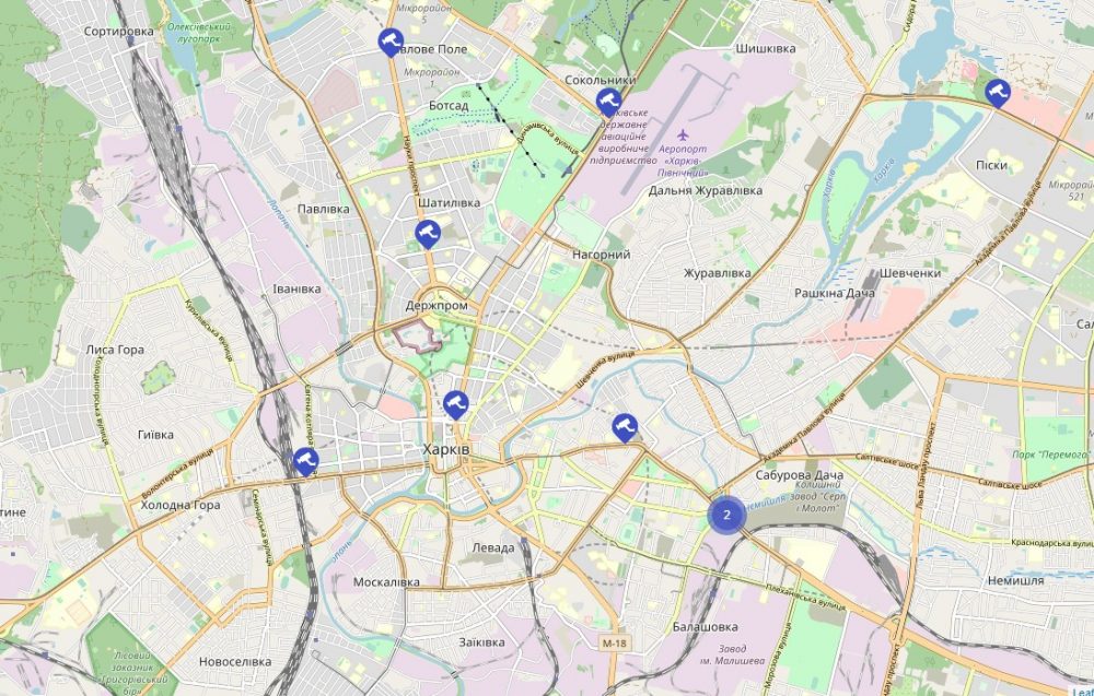 в Харькове установят камеры, фиксирующие превышение скорости (карта и адреса)